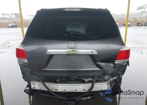 2011 Toyota Highlander Limited V6 from USA, damaged, VIN 5TDYK3EH8BS043112